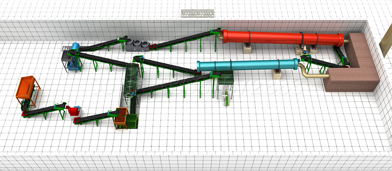 Bioorganic fertilizer production facilities