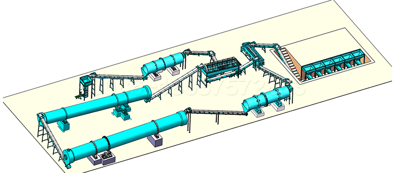 SEEC machines for NPK fertilizer production line