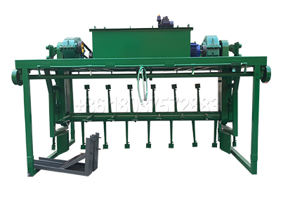 Groove type manure compost turning machine