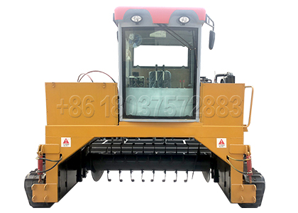 Industrial compost machine