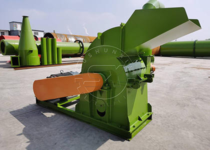 Machines for you to turn chicken litter into fertilizer powder