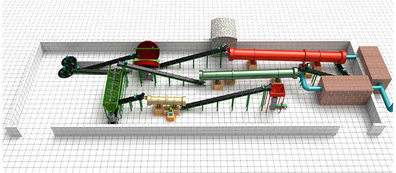 Complete machines for biosolids disposing