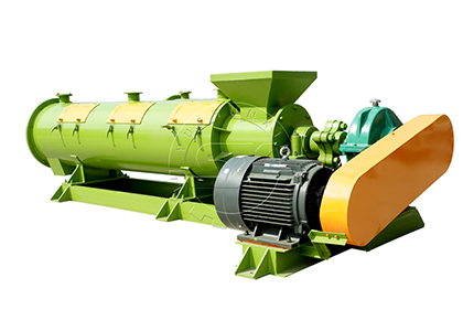 High yield organic fertilizer pellet mill