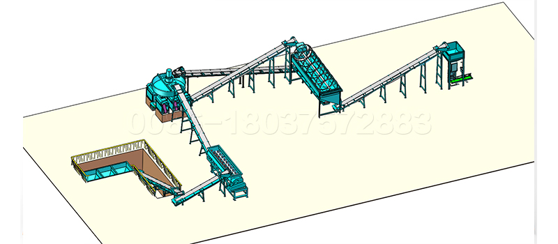 NPK fertilizer granulation line