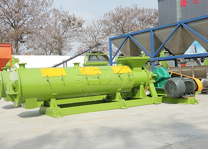 Wet type organic fertilizer pelletizer machine