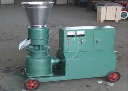 Flat Die Pellet Mill in Small Scale Farms or Fertilizer Making at Home for Organic Fertilizer or Feed