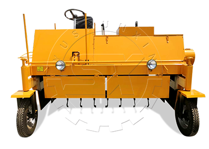 Self-propelled Moving Type Compost Windrow Turner in SX Engineering Project