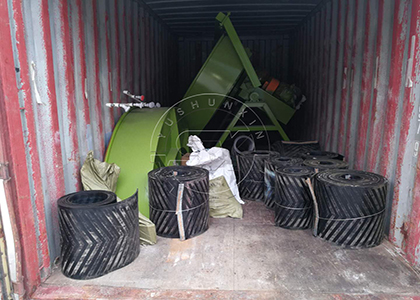 Delivery of disc granulation line equipment