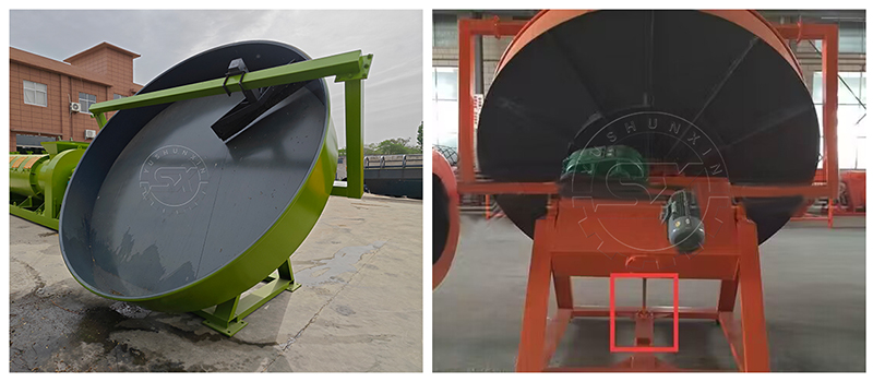 Pan granulator design for fertilizer granule making