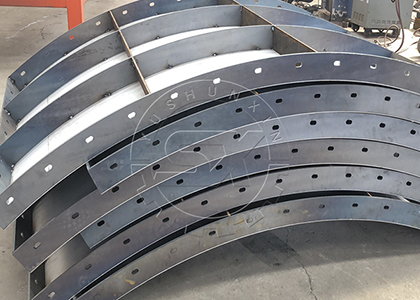 Steel materials for in vessel composting machine hull