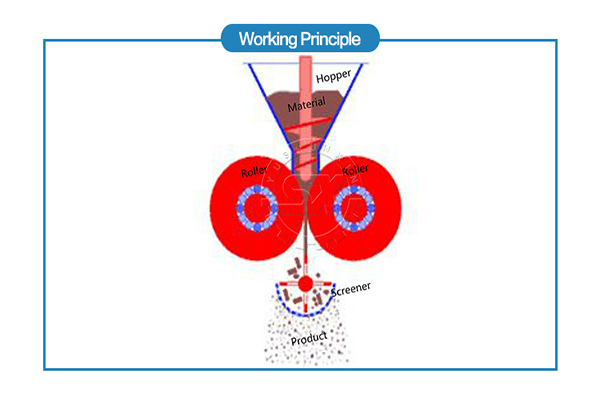 Fertilizer dry granulation principle